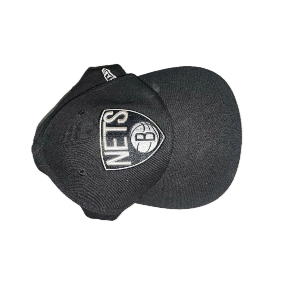 Brooklyn Nets New Era Gray Cap Hat NBA Adjustable